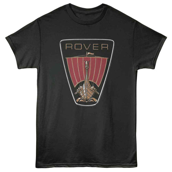 British Motor Heritage-Bmh Rover Logo-Smoke Adult S/S T-Shirt - Smoke