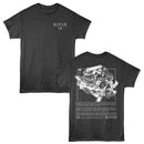 British Motor Heritage-Bmg Rover V8-Smoke Adult S/S T-Shirt ***F&B*** - Smoke
