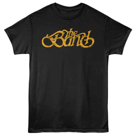 The Band-The Band Logo-Black Adult S/S T-Shirt - Black