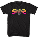 Bill And Ted-Stallyns Wild-Black Adult S/S T-Shirt - Black