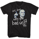 Bill And Ted-Get Down-Black Adult S/S T-Shirt - Black
