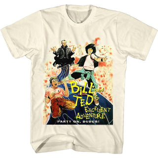 Bill And Ted Dvd Cover Adult T-Shirts