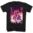 Bill And Ted-Phone Rock-Black Adult S/S T-Shirt - Black