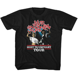 Bill And Ted-Most Triumphant-Black Toddler S/S T-Shirt-2T - Black
