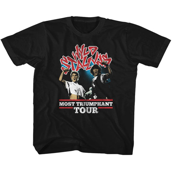 Bill And Ted-Most Triumphant-Black Toddler S/S T-Shirt-3T - Black