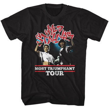 Bill And Ted-Most Triumphant-Black Adult S/S T-Shirt - Black