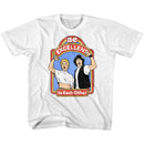 Bill And Ted-Excellent Storybook-White Youth S/S T-Shirt-Xs (5-6) - White