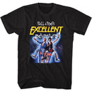 Bill And Ted-B&T Space Poster-Black Adult S/S T-Shirt - Black
