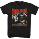 Bill And Ted-Melvin-Black Adult S/S T-Shirt - Black