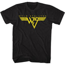 Bill And Ted-Van Wyld Stallyns-Black Adult S/S T-Shirt - Black