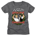 Bill And Ted Bill And Ted Excellent Christmas Ladies T-Shirts