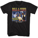 Bill And Ted-Bill And Ted Two Image Box-Black Adult S/S T-Shirt - Black
