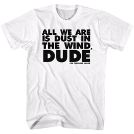 Bill And Ted-All It Is-White Adult S/S T-Shirt - White