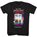 Bill And Ted-Gcs-Black Adult S/S T-Shirt - Black