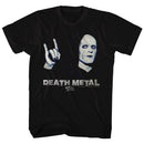 Bill And Ted-Death Metal-Black Adult S/S T-Shirt - Black