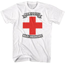 Bon Jovi-Badmed-White Adult S/S T-Shirt - White