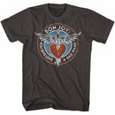 Bon Jovi-Badname-Smoke Adult S/S T-Shirt - Smoke