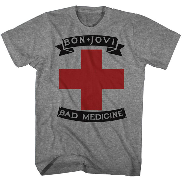 Bon Jovi Badmed Adult T-Shirts
