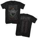 Bon Jovi-93 Tour-Black Adult S/S T-Shirt ***F&B*** - Black
