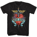 Bon Jovi Heart Adult T-Shirts