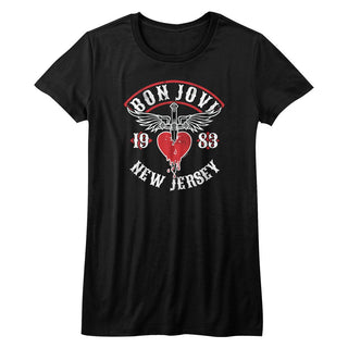 Bon Jovi Nj38 Ladies T-Shirts