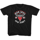 Bon Jovi-Nj38-Black Toddler S/S T-Shirt-4T - Black