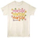 Brady Bunch-Brady Bunch Marcia Marcia Marcia-Natural Adult S/S T-Shirt - Natural