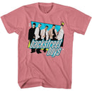 Backstreet Boys Geometric Shapes Mauvelous Adult T-Shirt