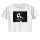 Bon Scott-Bon Scott Bon Bw-White Ladies Festival Cali Crop-S - White