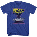Back To The Future-Speed Demon-Royal Adult S/S T-Shirt - Royal