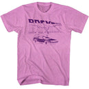 Back To The Future-Future Purple-Neon Purple Heather Adult S/S T-Shirt - Neon Purple Heather