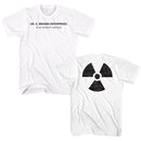 Back To The Future-Dr Brown Enterprises-White Adult S/S T-Shirt ***F&B*** - White