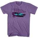 Back To The Future-A Little Style-Purple Heather Adult S/S T-Shirt - Purple Heather