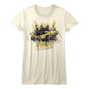 Back To The Future-Glamour-Vintage White Ladies S/S T-Shirt - Vintage White