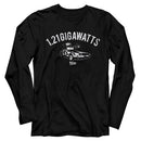 Back To The Future-The B Team-Black Adult L/S T-Shirt - Black