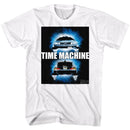 Back To The Future-Time Travel-White Adult S/S T-Shirt - White
