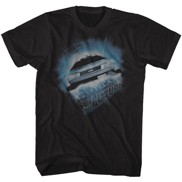 Back To The Future-Daba Dee Dabu Die-Black Heather Adult S/S T-Shirt - Black Heather