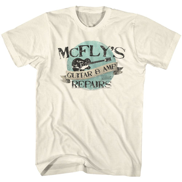 Back To The Future-Pairs Again-Natural Adult S/S T-Shirt - Natural