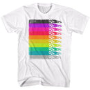 Back To The Future-The Colors Duke-White Adult S/S T-Shirt - White