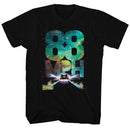 Back To The Future-Galactic Speed-Black Adult S/S T-Shirt - Black