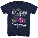 Back To The Future-Hoverco-Navy Adult S/S T-Shirt - Navy