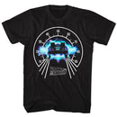 Back To The Future-Speedometer-Black Adult S/S T-Shirt - Black