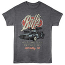 Back To The Future-Biffs-Heather Charcoal Adult S/S T-Shirt - Heather Charcoal