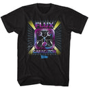 Back To The Future-Flux Capacitor-Black Adult S/S T-Shirt - Black