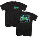 Back To The Future-Neonbttf-Black Adult S/S T-Shirt ***F&B*** - Black