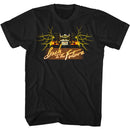 Back To The Future-Yellowcar-Black Adult S/S T-Shirt - Black