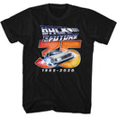 Back To The Future-Thirtyfive-Black Adult S/S T-Shirt - Black