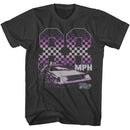 Back To The Future-Back To The Future 88 Checkers-Smoke Adult S/S T-Shirt - Smoke