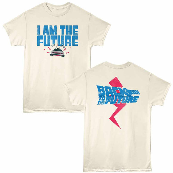 Back to the Future I Am The Future Natural Adult T-Shirt