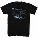 Back To The Future-Ride The Lightning-Black Adult S/S T-Shirt - Black